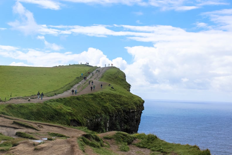 If heights are your jam, there are dirt paths (with no railings!) leading to more coastal captivation.