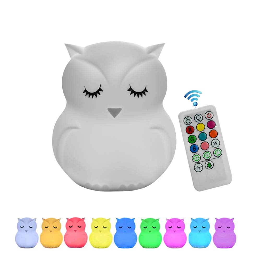 Cute Owl Night Light