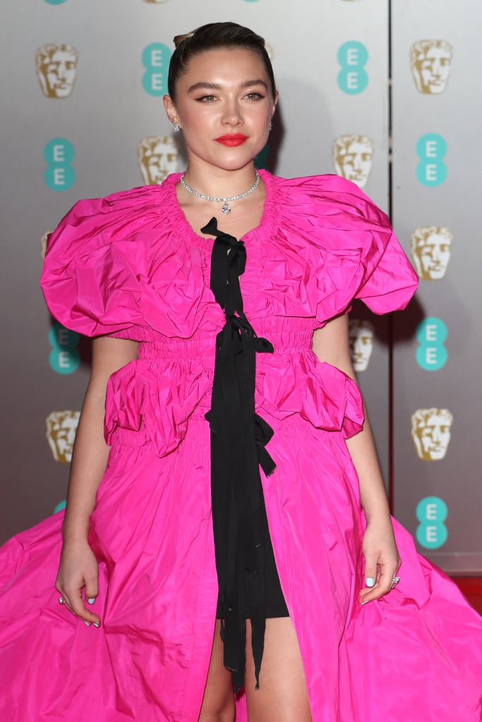 BAFTAs 2020: Florence Pugh's Hair and Makeup Look