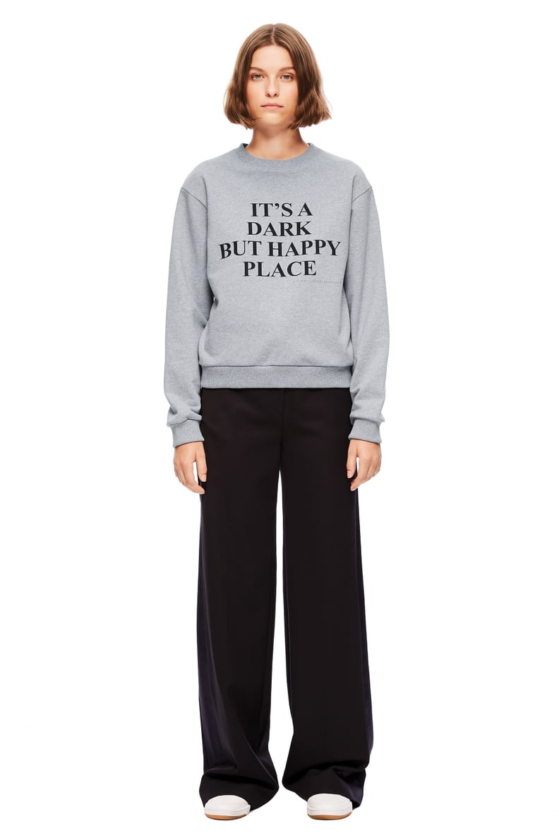Victoria Beckham Slogan Sweatshirt | POPSUGAR Fashion