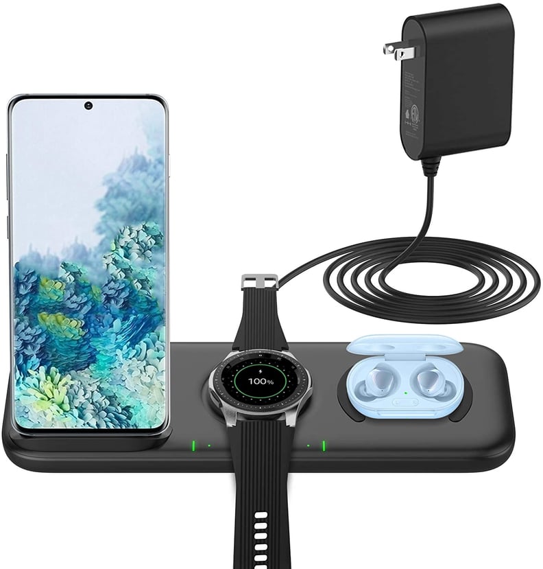 A Samsung-Compatible Charging Station: Yootech 3-in-1 Fast Wireless Charger