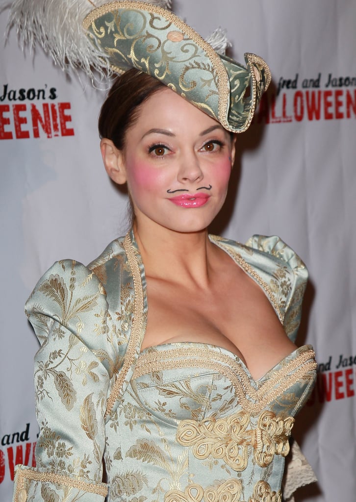 Rose McGowan channeled a Three Musketeers look in 2011.
