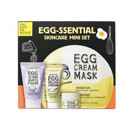 Too Cool For School Egg-ssential Skincare Mini Set