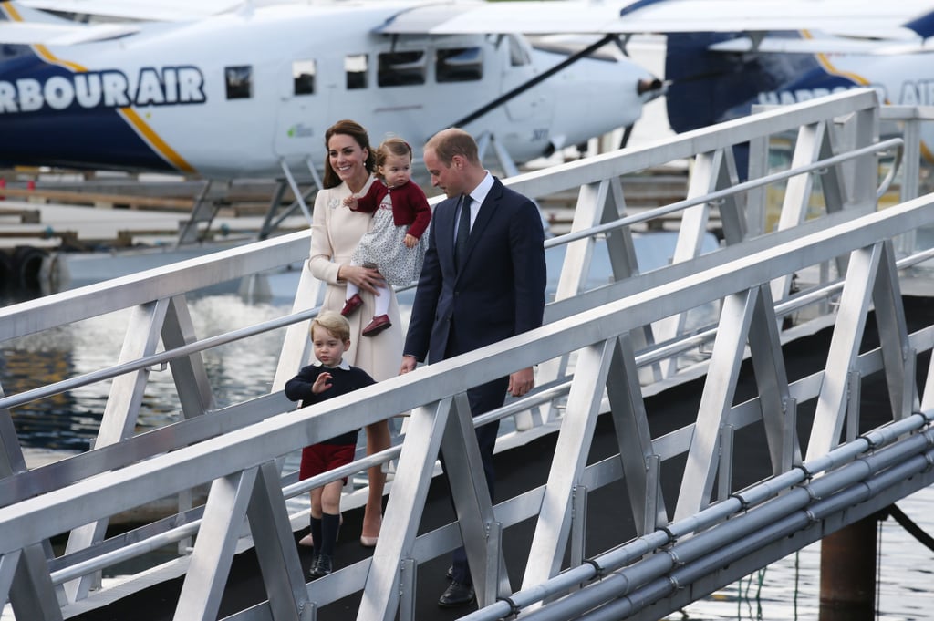 The British Royal Family Leaving Canada Pictures 2016