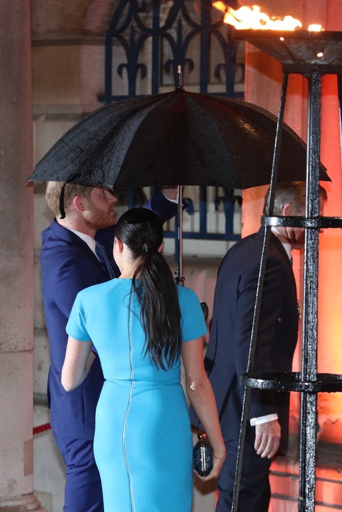 Prince Harry and Meghan Markle at the 2020 Endeavour Awards