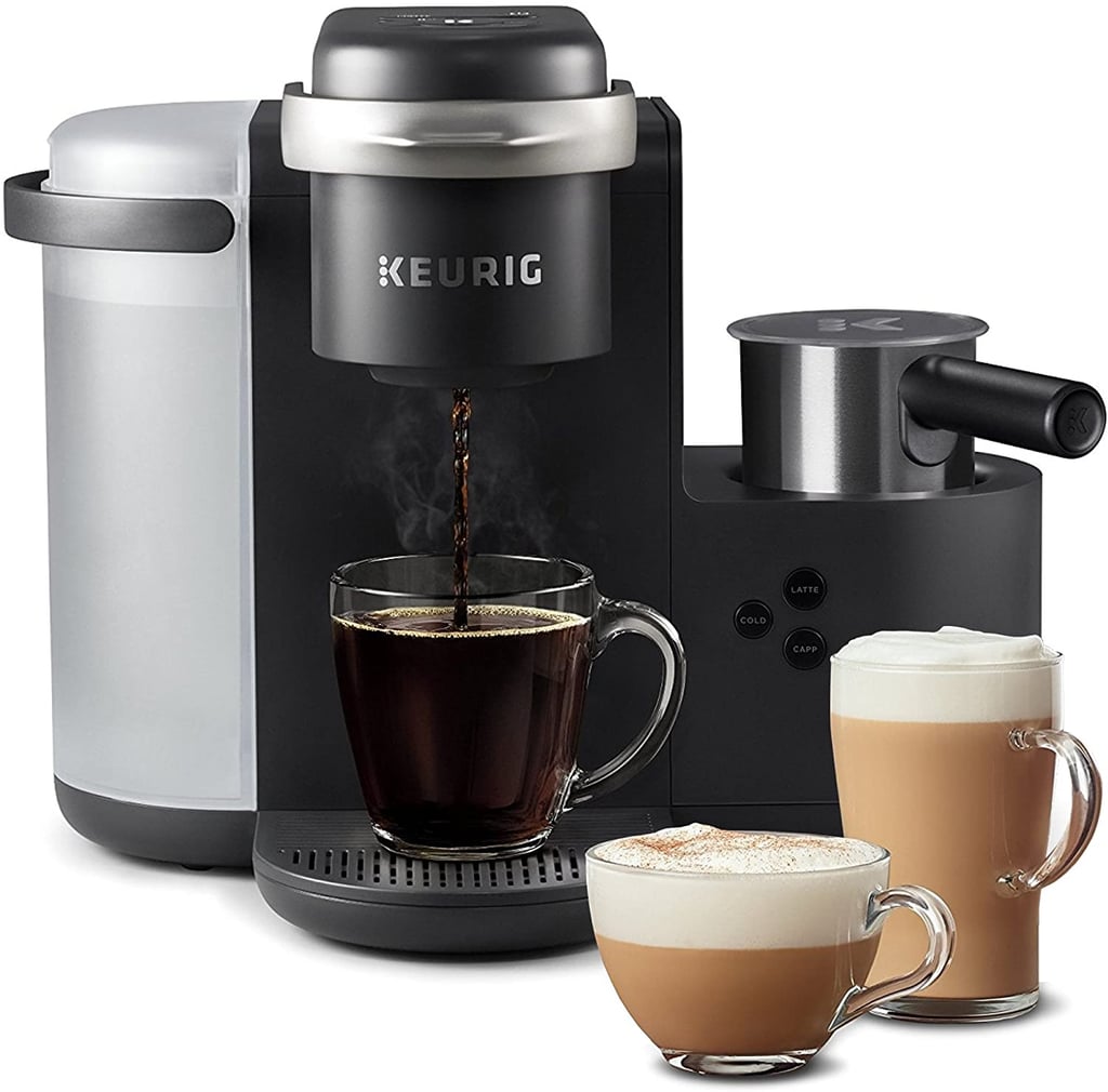 咖啡，拿铁和卡布奇诺:Keurig K-Cafe单杯咖啡机