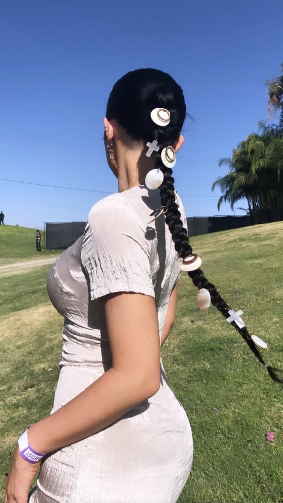 Kylie Jenner Braid at Coachella 2019