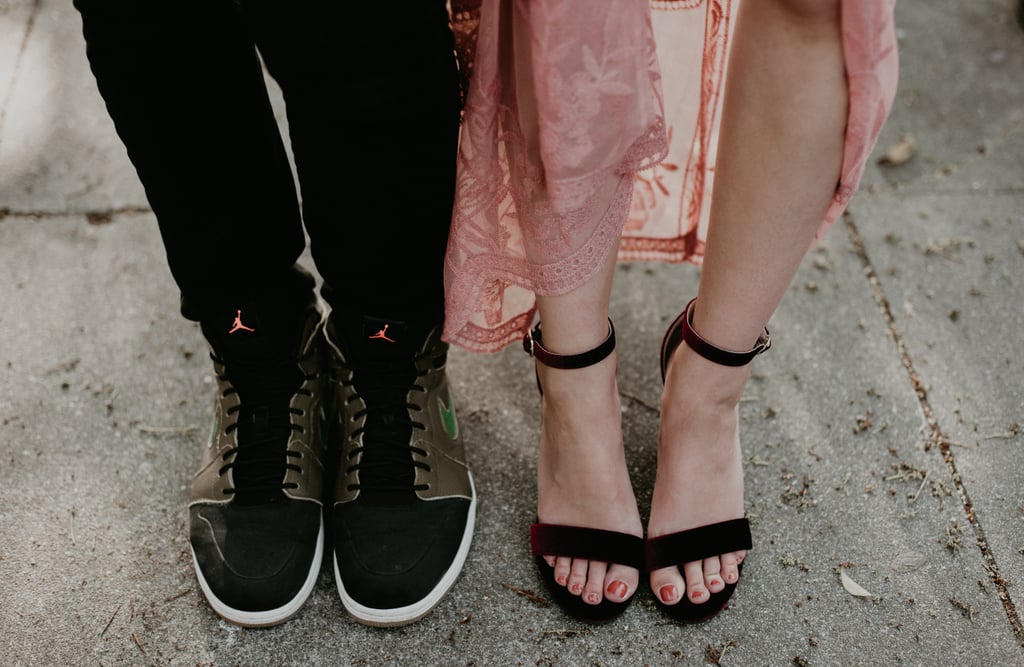 Champagne and Candy Engagement Shoot