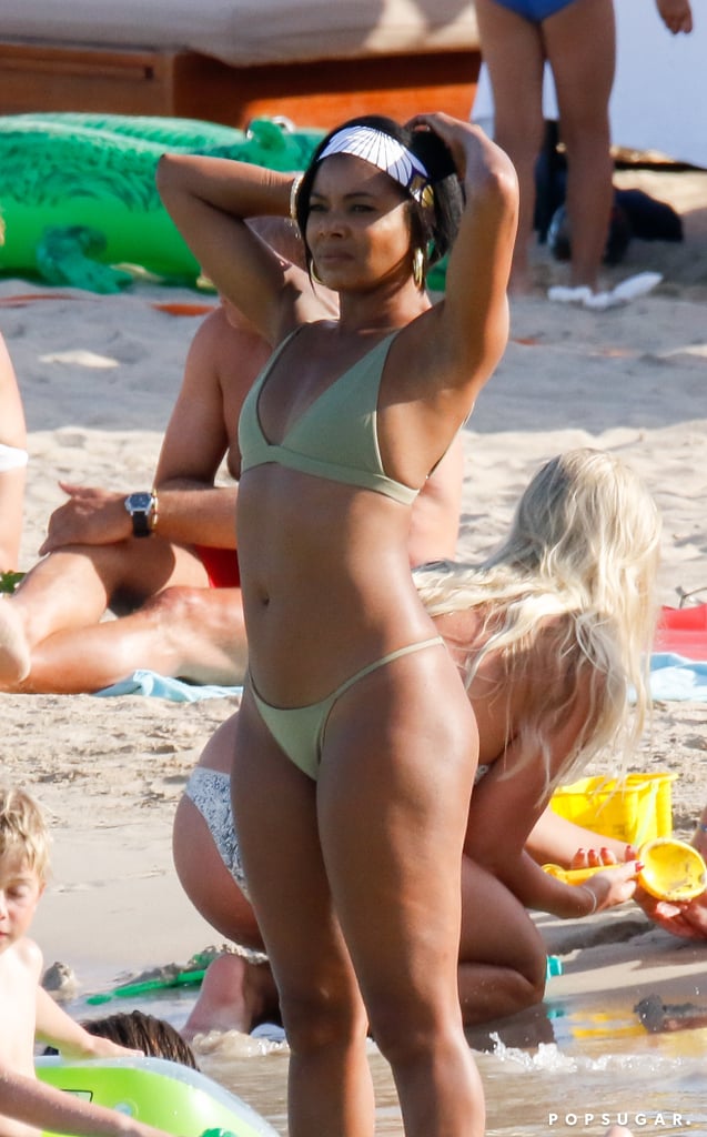 Gabrielle Union Wearing a Bikini in Ibiza June 2018
