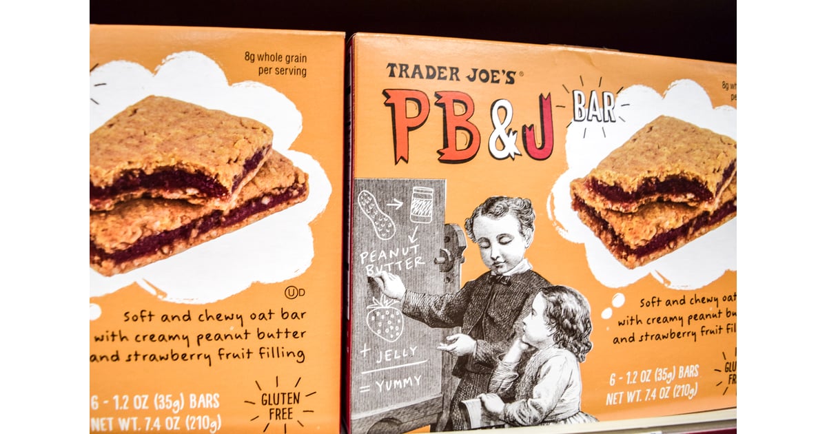 Trader Joe's PB&J Bars The Best Healthy Snacks at Trader Joe's 2021