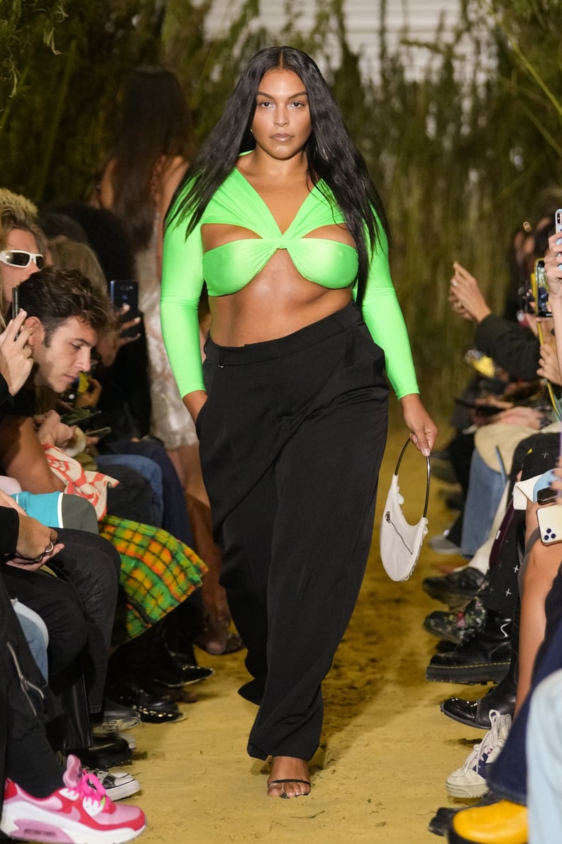 Paloma Elsesser at the Coperni Womenswear Spring/Summer 2022 Show