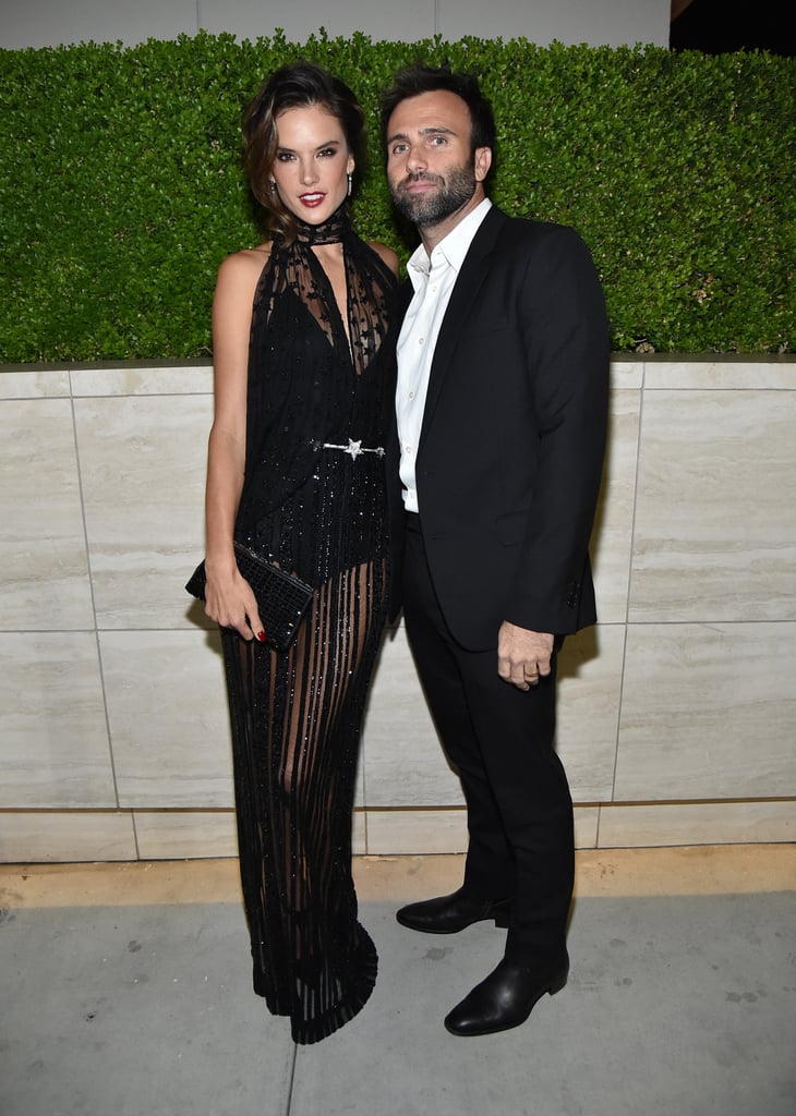 Alessandra Ambrosio at 2015 amfAR's Inspiration Gala in LA