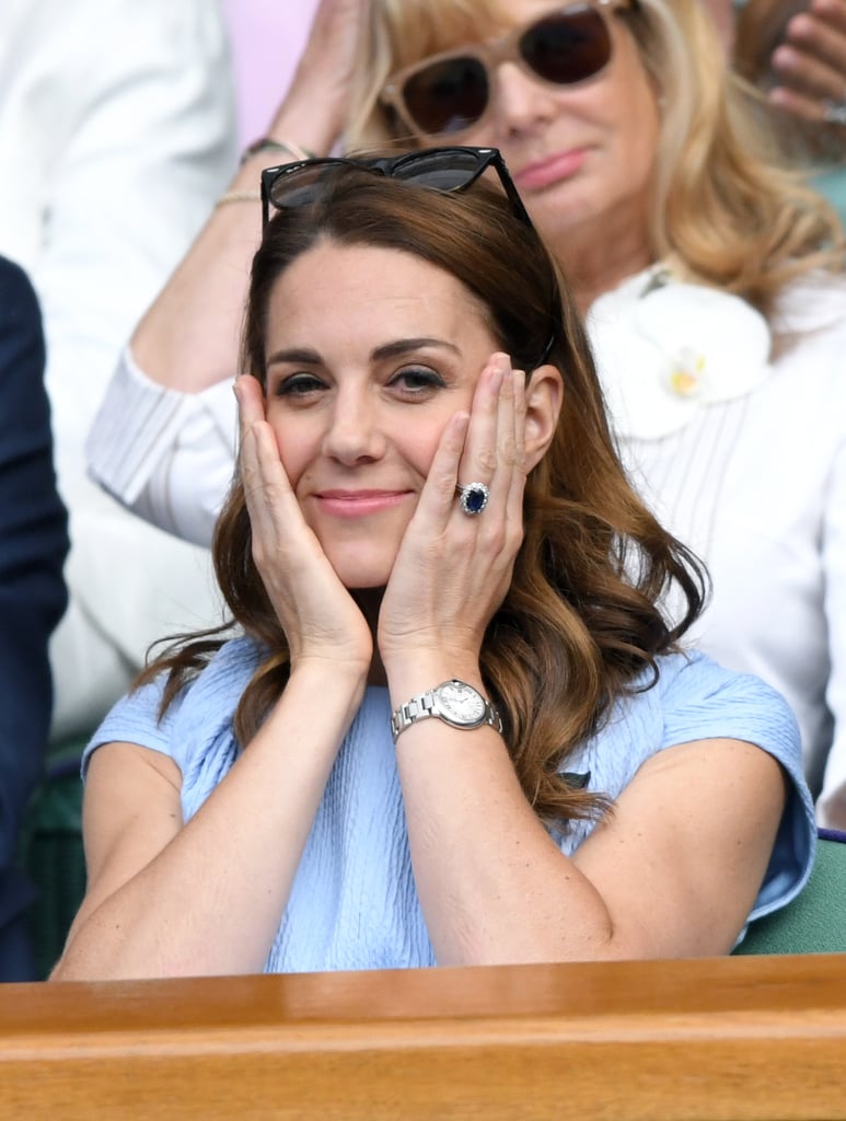 Kate Middleton's Facial Expressions Watching Sports Pictures