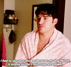He Has a Dog Named Nicole