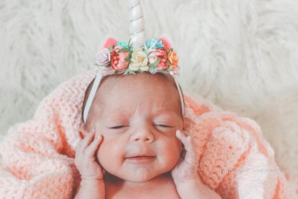 Unicorn Newborn Photos