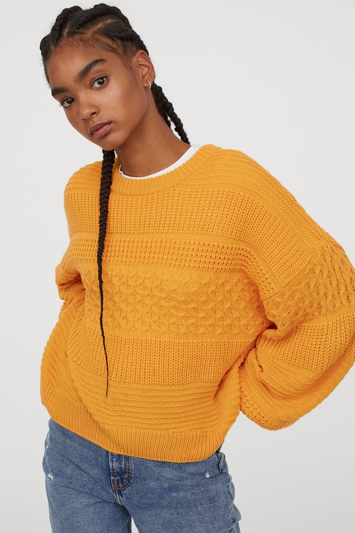 H&M Rib-Knit Sweater | Best Cozy Sweaters | POPSUGAR Fashion Photo 7
