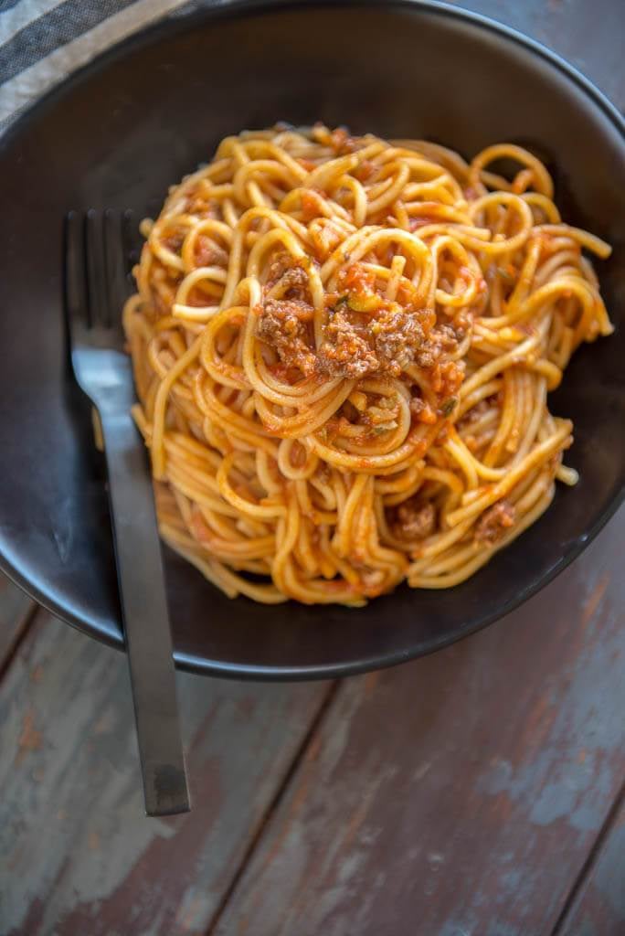 Spaghetti With Meat Sauce