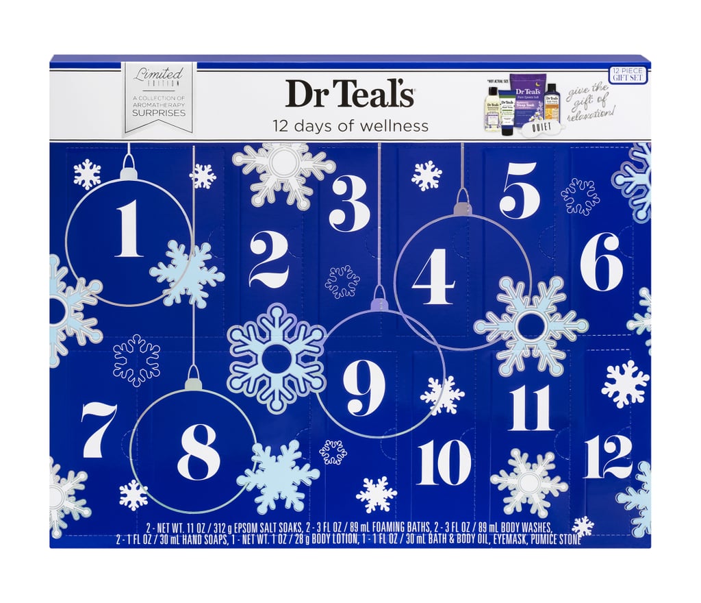 Dr Teal's Bath and Body Advent Calendar 12-Piece Gift Set