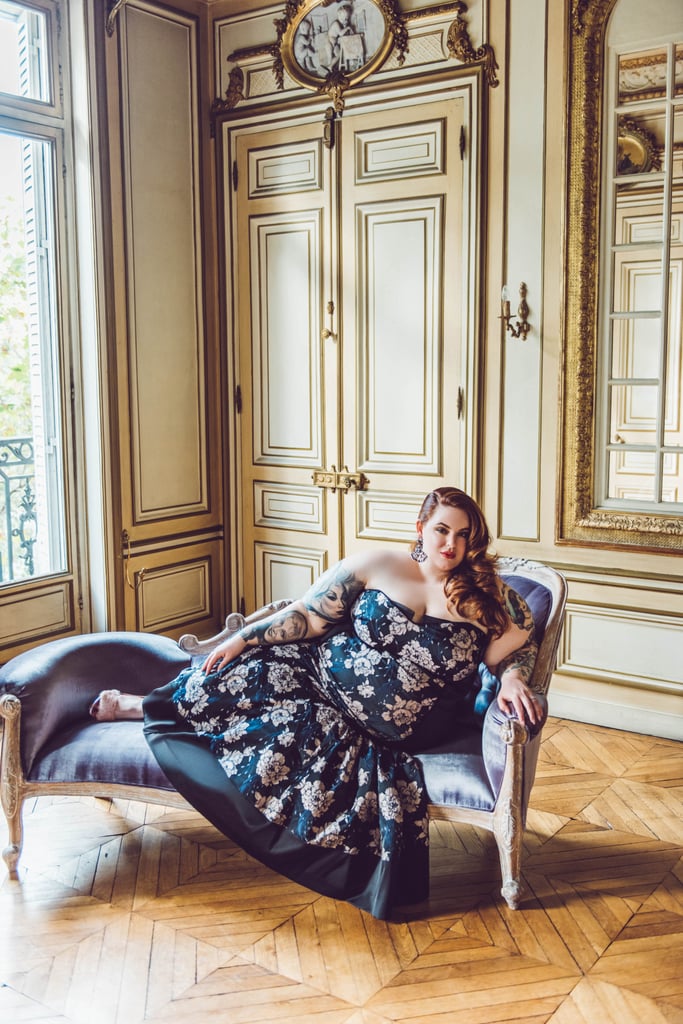 On Tess: NOIR Marais Gown ($276)