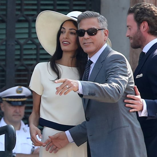 George Clooney and Amal Alamuddin After Wedding