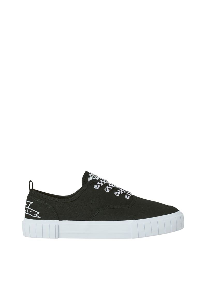 Classic Skate Sneakers: No Fear x H&M Low Profile Canvas Sneakers