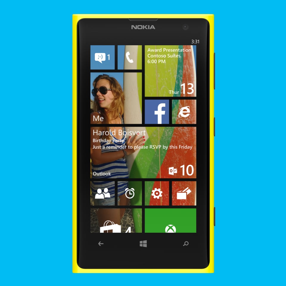 Windows Phone 8.1 gets a new start screen. Windows Phone 8.1 gets a new start screen.