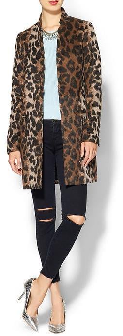 Piperlime Collection Leopard Coat ($159)
