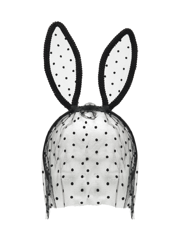 KissKill Ears Bunny Spot Veil