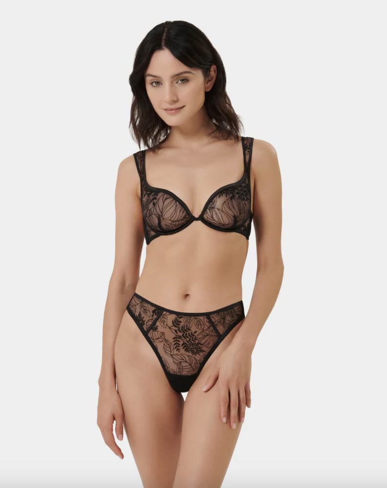 Black Valentine's Day Underwear: Bluebella Seraphim Set