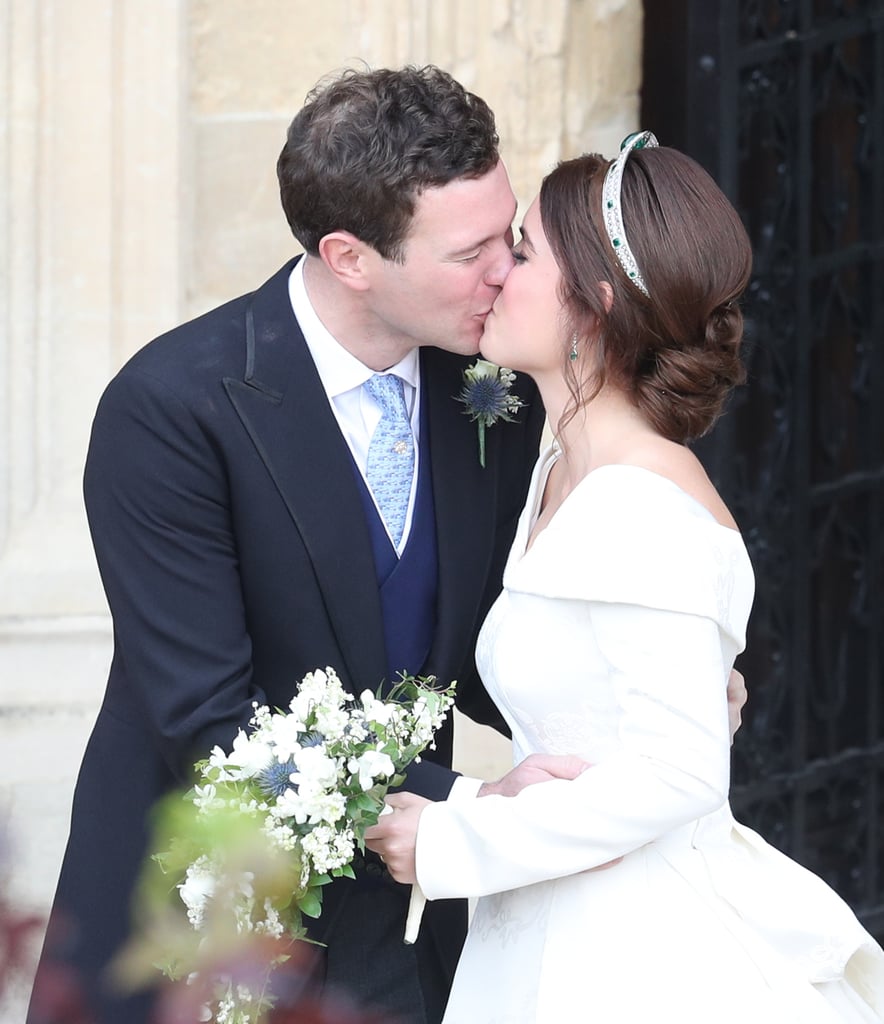 Princess Eugenie and Jack Brooksbank First Kiss Pictures