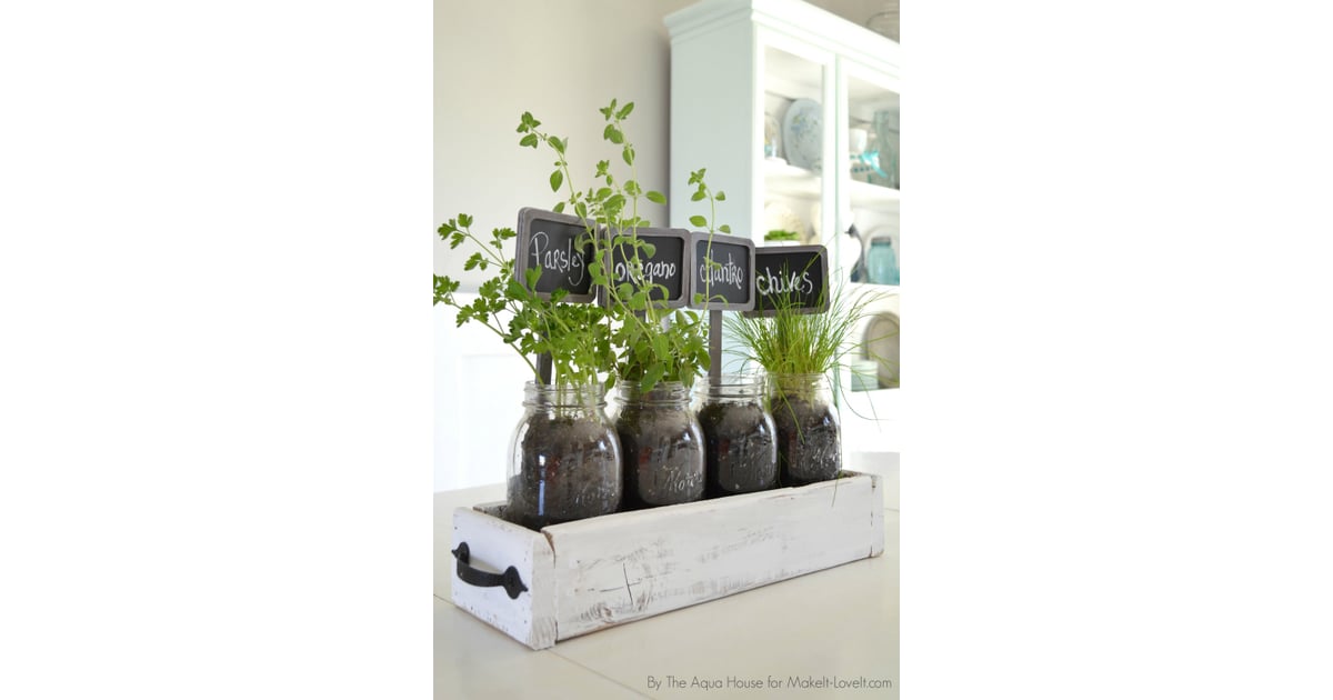Tabletop Herb Garden DIY Kitchen Gifts POPSUGAR Food Photo 19