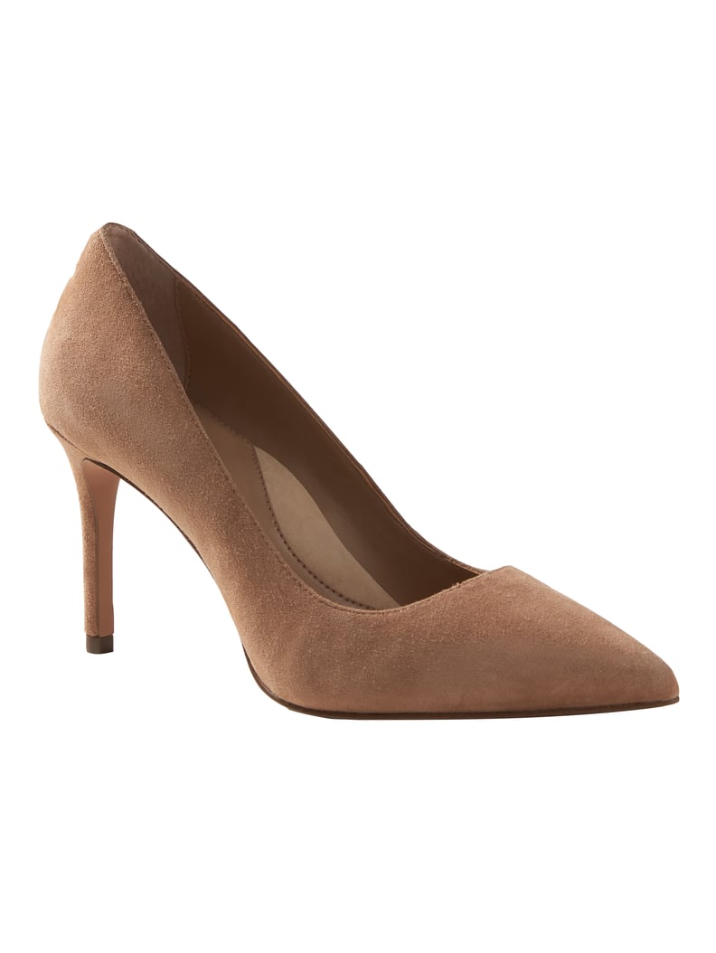 Banana Republic Madison 12-Hour Pump in Biscotti Suede