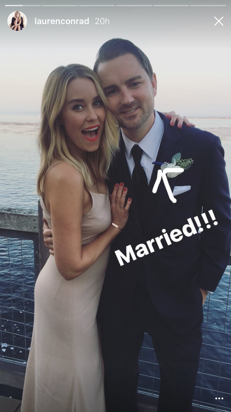 Lauren Wore a Simple Beige Dress to Dieter's Wedding