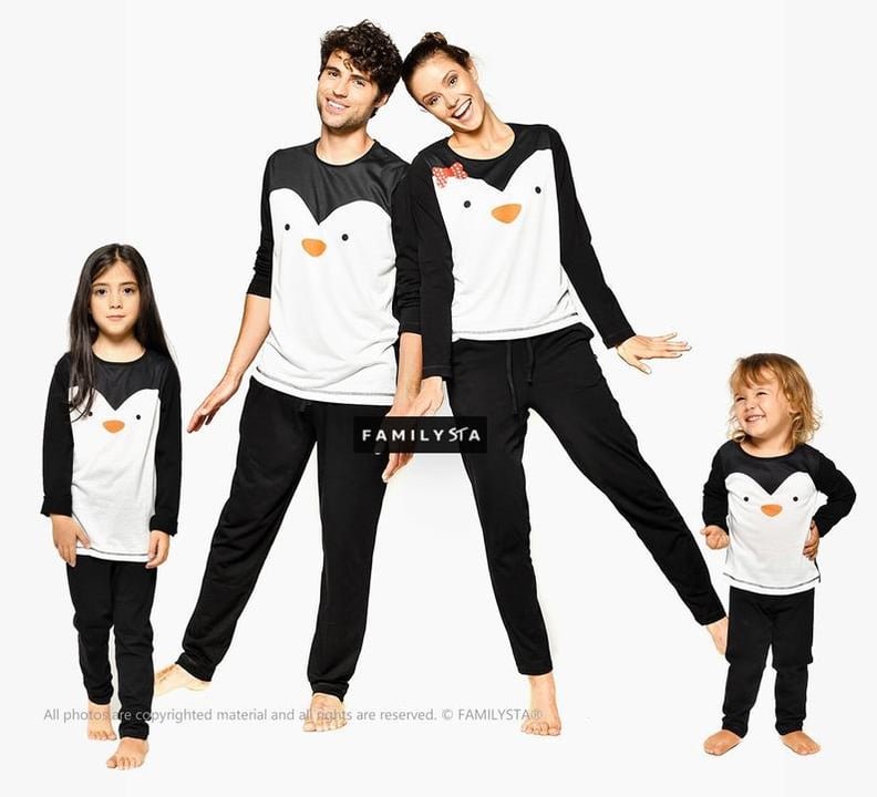 Matching Family Penguin Pajamas