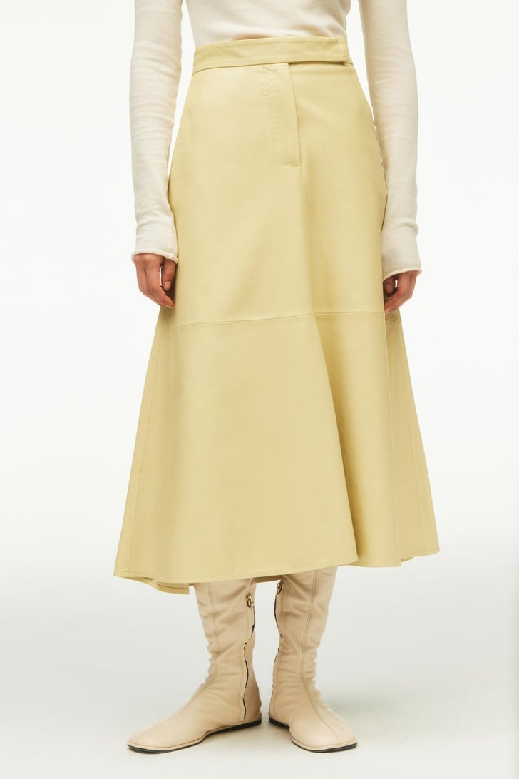 A Leather Skirt Zara Limited Edition Leather Skirt Zara Studio