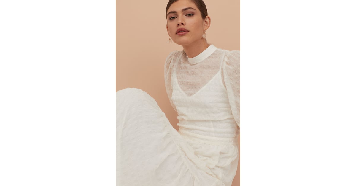 Puff-Sleeved Dress | New Women's Products From H&M April 2020 ...