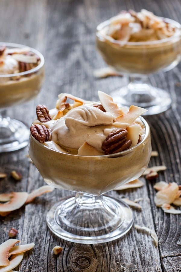 Pumpkin Pie Milkshake With Cinnamon Maple Coconut Whipped Cream