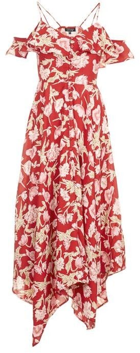 A cold-shoulder floral dress this good deserves to be worn ($95) again and again.