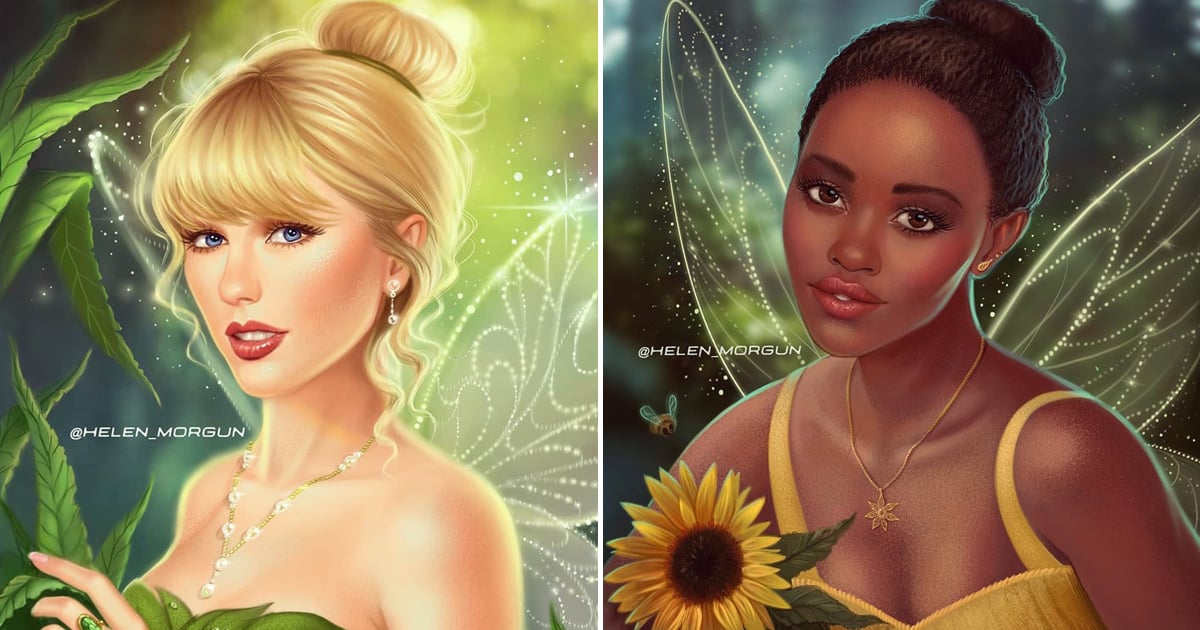 This Artist Transformed Celebrities Into Disney Fairies, Like a Real-Life T...