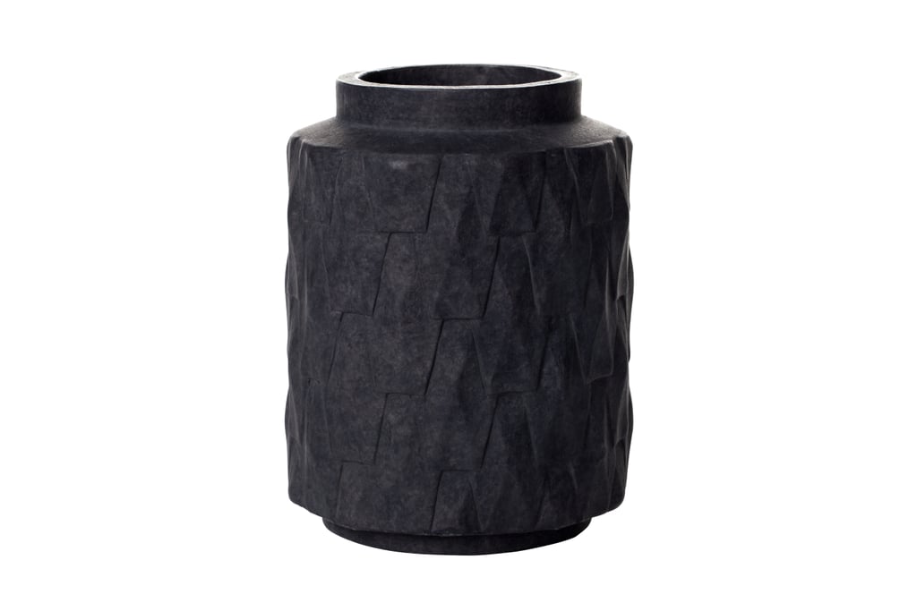 Charcoal Earthenware Vase ($25)