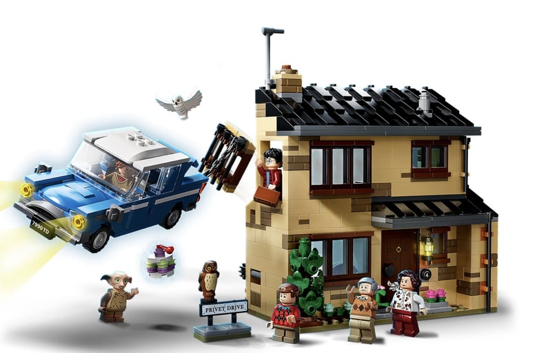 The Built-Out Lego Harry Potter 4 Privet Drive Set