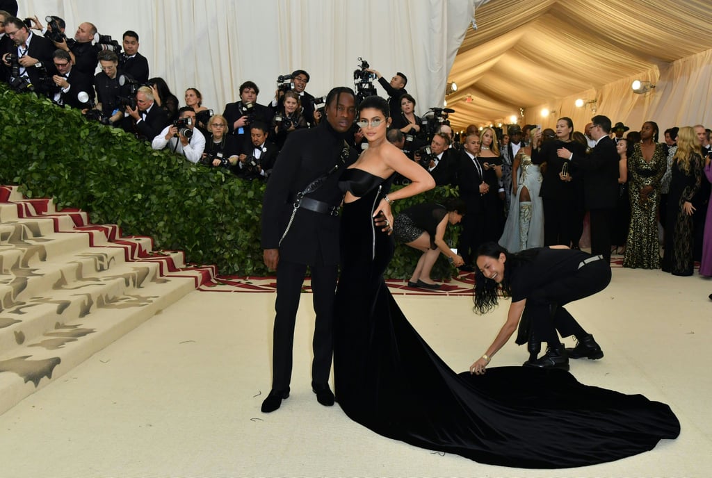 Kylie Jenner and Travis Scott at the 2018 Met Gala