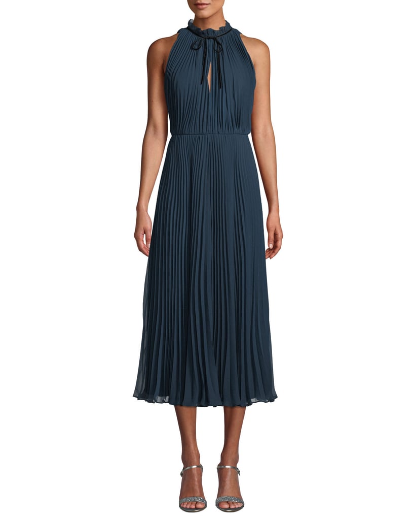 jill jill stuart rose water pleated gown