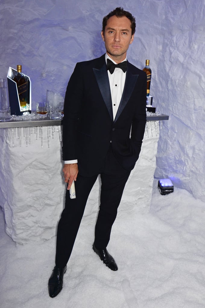 Jude Law channeled James Bond on Wednesday at a Johnnie Walker event in London.