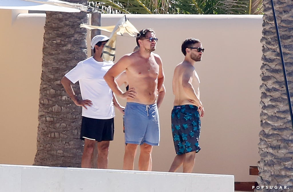 Leonardo DiCaprio and Tobey Maguire Shirtless in Ibiza 2016