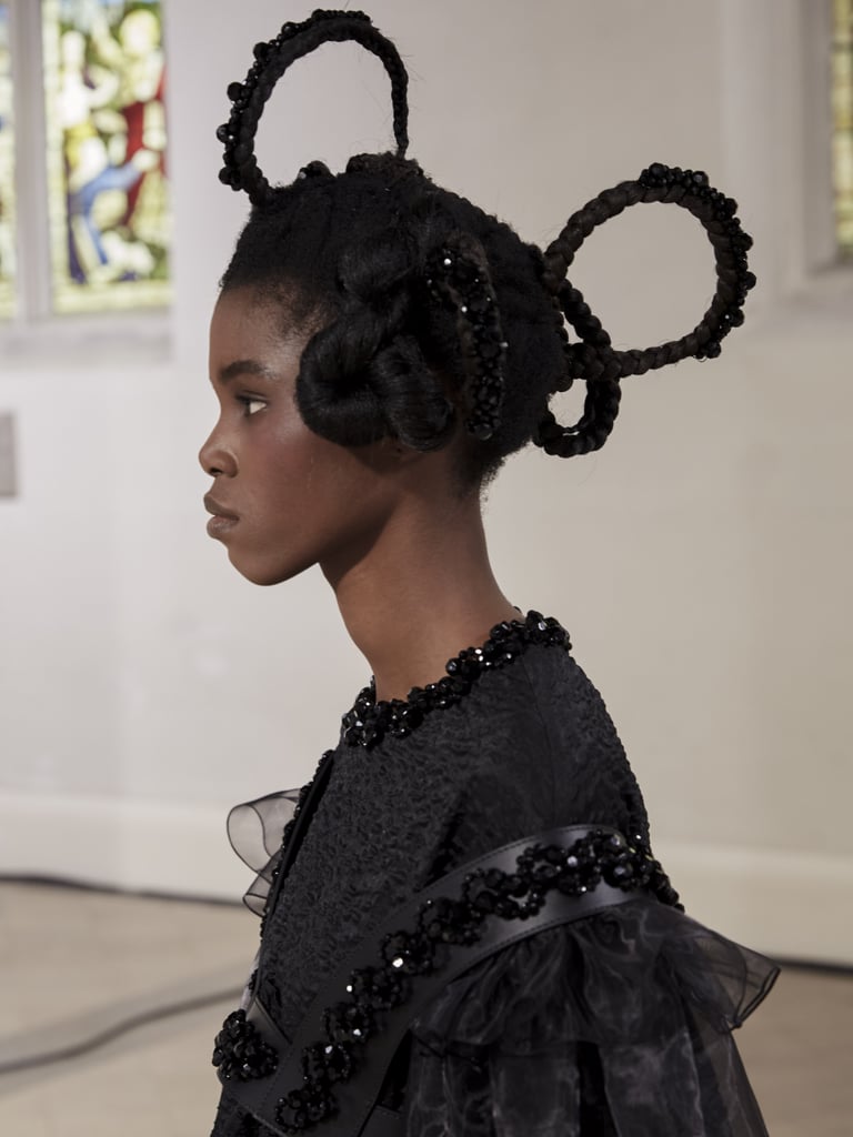 Simone Rocha Autumn 2021 Features Patchwork and Regencycore