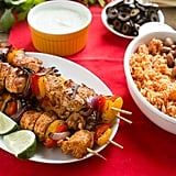 Grilled Chicken Fajitas on a Stick