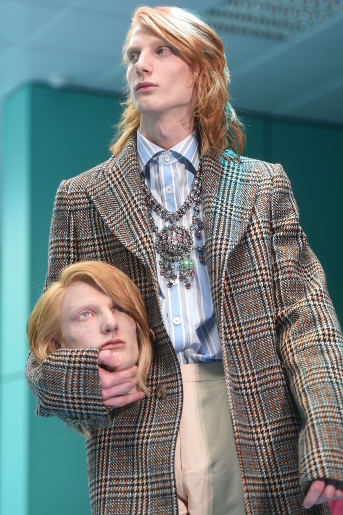 Alessandro Michele Explains Why Gucci Models Carried Heads