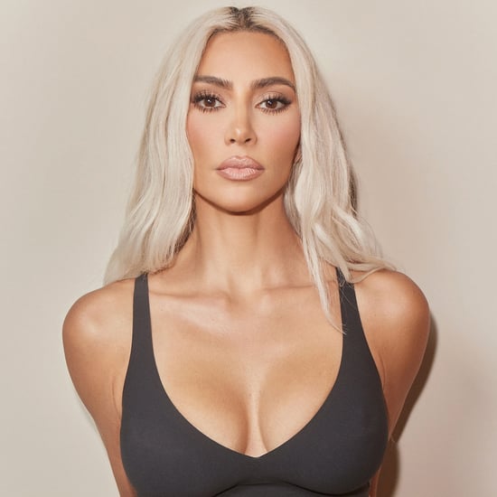 Kim Kardashian Models Skims Naked Collection Scoop Tank