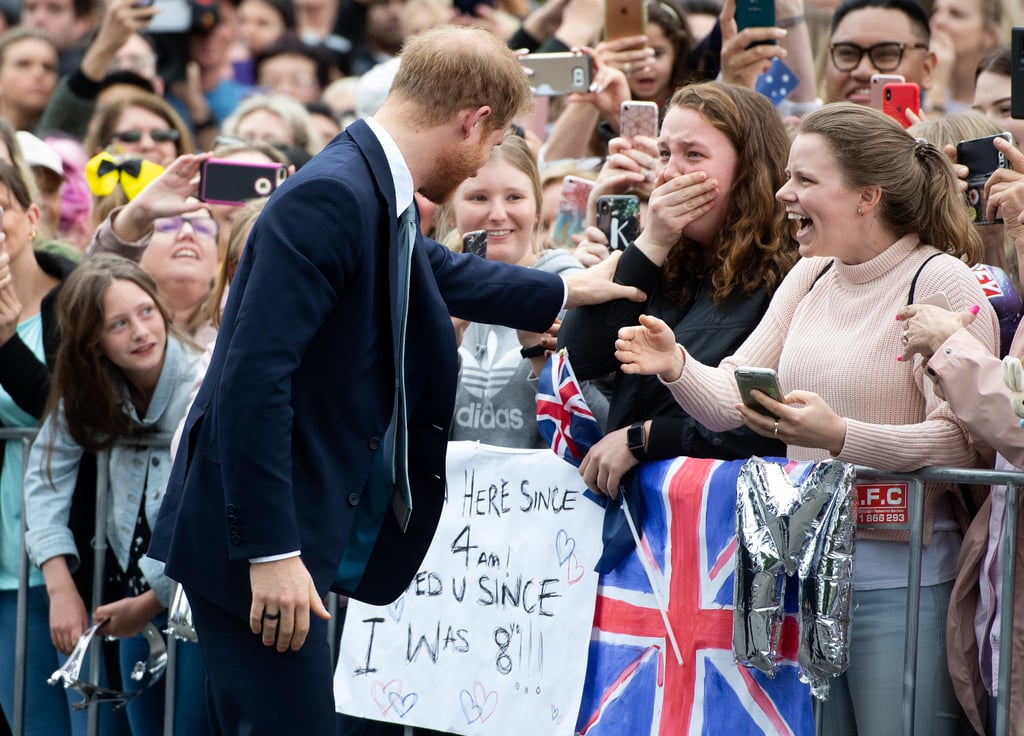 Prince Harry's Black Ring on Royal Tour in Australia 2018